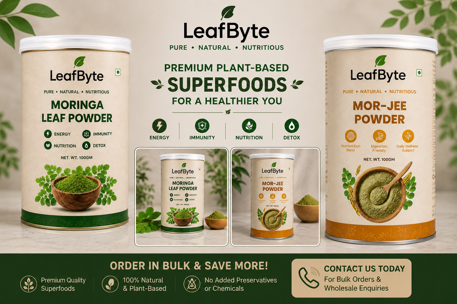 LeafByte Bulk & Wholesale Superfoods