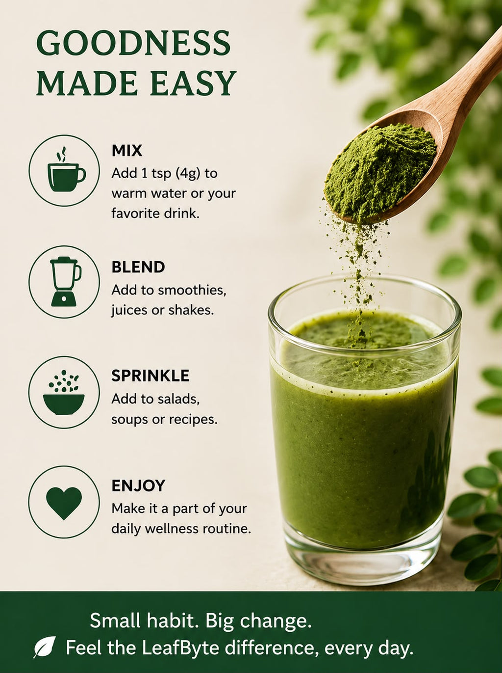 Moringa Powder Combo (2 x 100g)